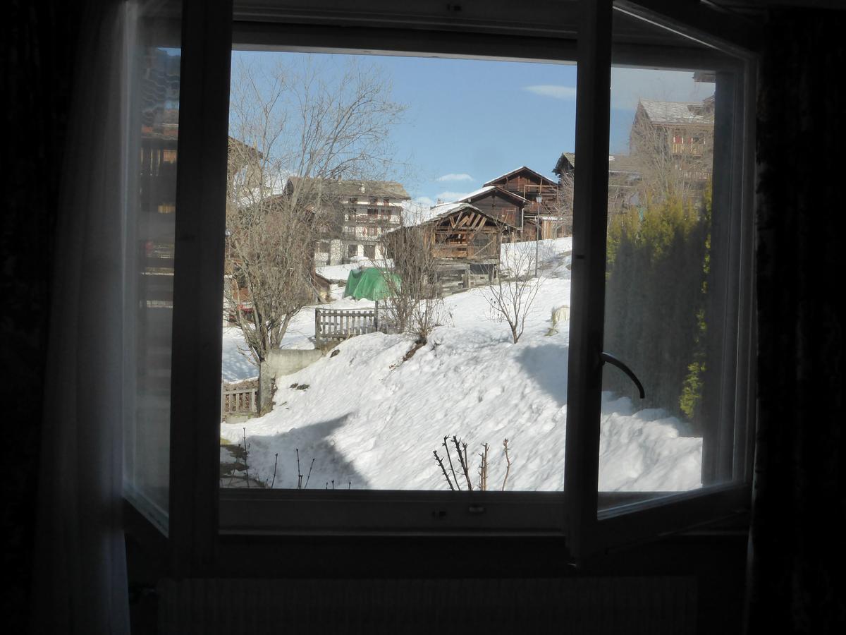 Appartamento Haus Silberblick Anrig Grächen Esterno foto